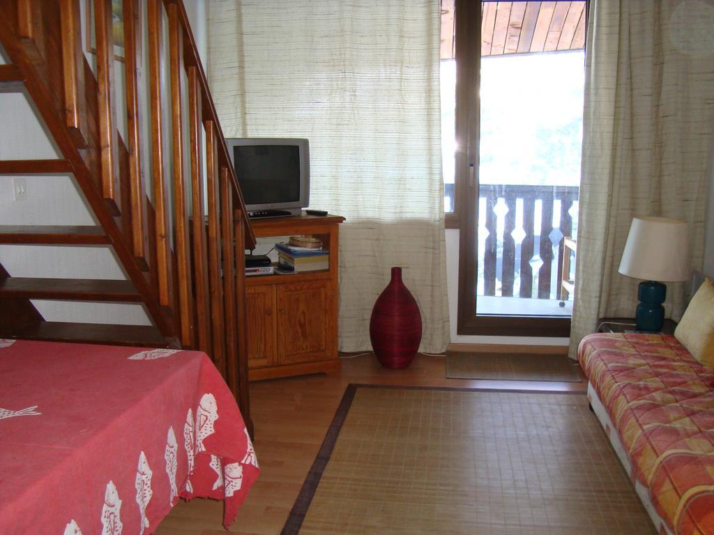 Apartment Face Aux Pistes Greolieres les Neiges Habitación foto